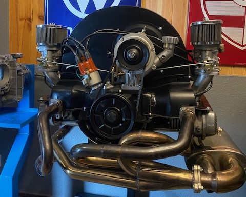 1776cm3 engine. Dualcarb. inox exhaust